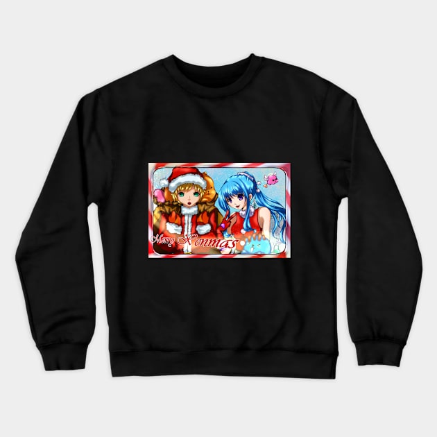 Merry XenMas Crewneck Sweatshirt by LinYue